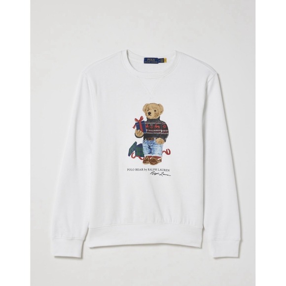 Polo Bear By Ralph Lauren Sweater Sweatshirt Men Size XL Custom NWT - Picture 1 of 4